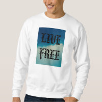 Men's crew neck sweatshirt