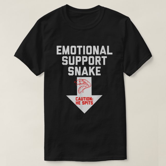 Mens Crude Humor Inappropriate Emotional Support S T-Shirt (Design Front)