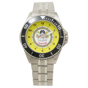 Men's Custom Bowling (add name) Bracelet Watch