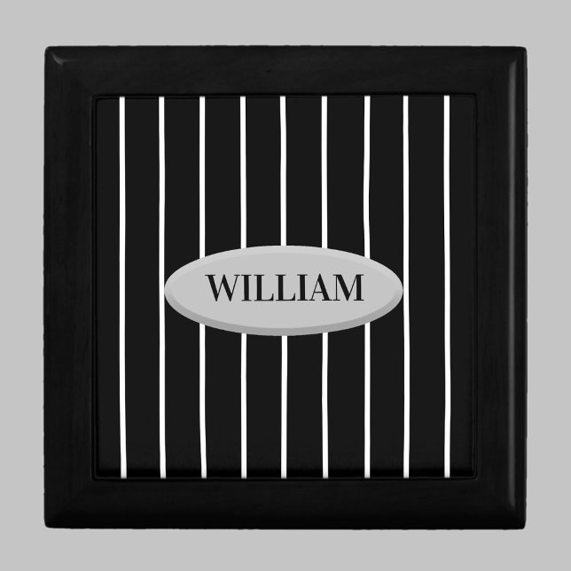 Mens Custom Jewelry Box Stripe (Creator Uploaded)