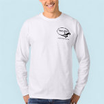 Men's Custom Logo Long Sleeve Business Shirt White<br><div class="desc">Easily personalize this long sleeve shirt with your own business logo and custom text. This is a unisex style for men and women sold in white and other colors in adult sizes S to 3XL. Made with preshrunk cotton. No minimum order quantity and no setup fee. All orders are fulfilled...</div>