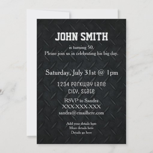 Men S Custom Vintage Baseball Birthday Invitations Zazzle