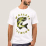 Mens Custom Walleye Fishing T-Shirt