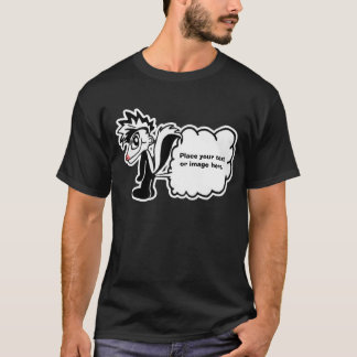 Men's Customizable Skunk Shirt. T-Shirt