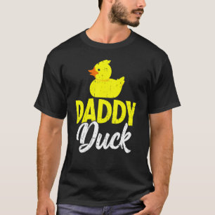 Mens Cute Duckling Duckies   Daddy Duck Father's D T-Shirt