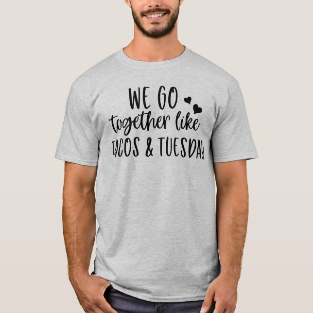 Men's Cute Taco Tuesday T-Shirt (Front)