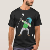 Mens Dabbing Golf Player golfing hobby christmas T-Shirt
