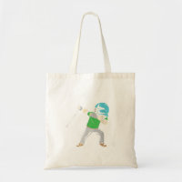 Mens Dabbing Golf Player golfing hobby christmas Tote Bag