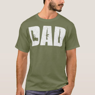 Mens DAD and Guns Collection Vintage T-Shirt