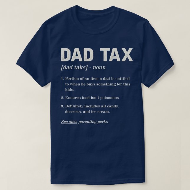 Mens Dad ax Definition Definition Dad Daddy Father T-Shirt (Design Front)
