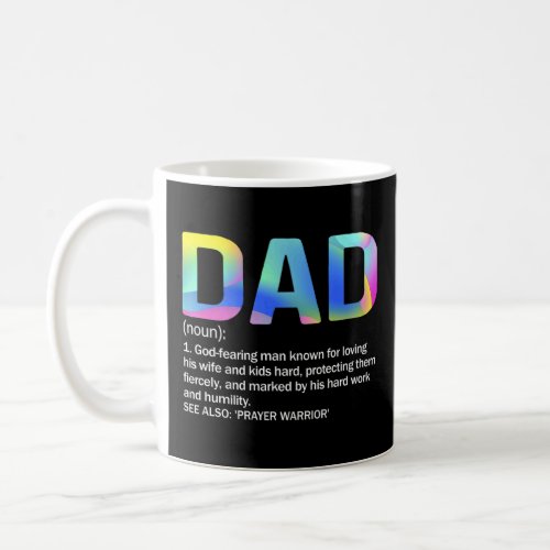 Mens Dad Definition Like Regular Only Cooler Chris Coffee Mug