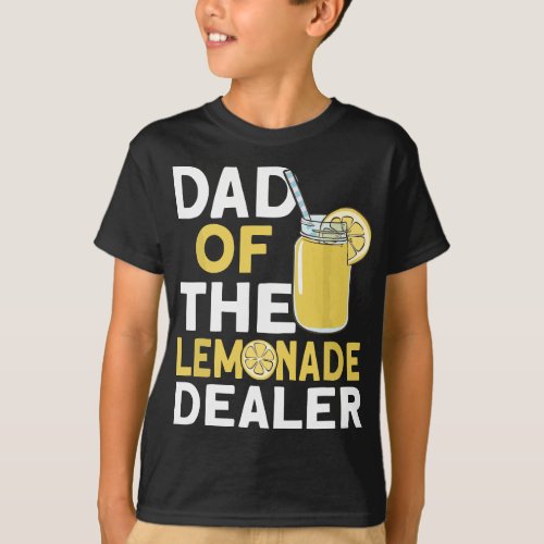 Mens Dad of the Lemonade Stand Boss T_Shirt