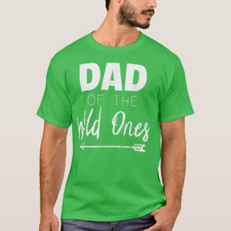 Mens Dad Of The Wild Ones Father Couples s  T-Shirt