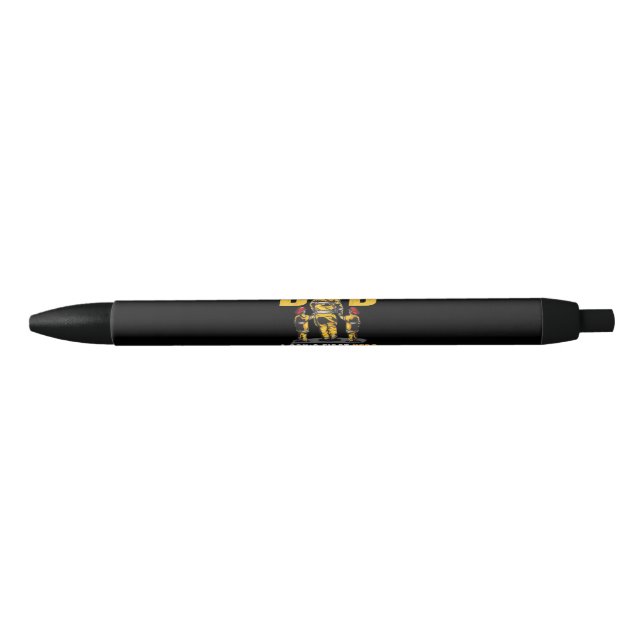 Mens Dad Sons First Hero Daughters First Love Fire Pen (Front)