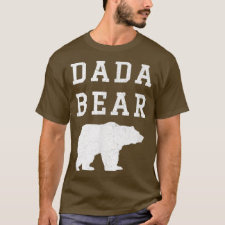 Mens Dada Bear Shirt Light Vintage Distress Bear P