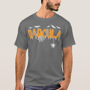 Mens Dadcula Daddy Matching Family Halloween Costu T-Shirt