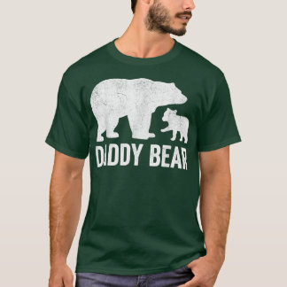 Mens Daddy Bear Fathers Day Shirts, Funny One Cub  T-Shirt