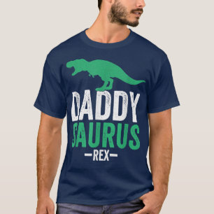 Mens Daddysaurus Re Funny Dad Gift T-Shirt