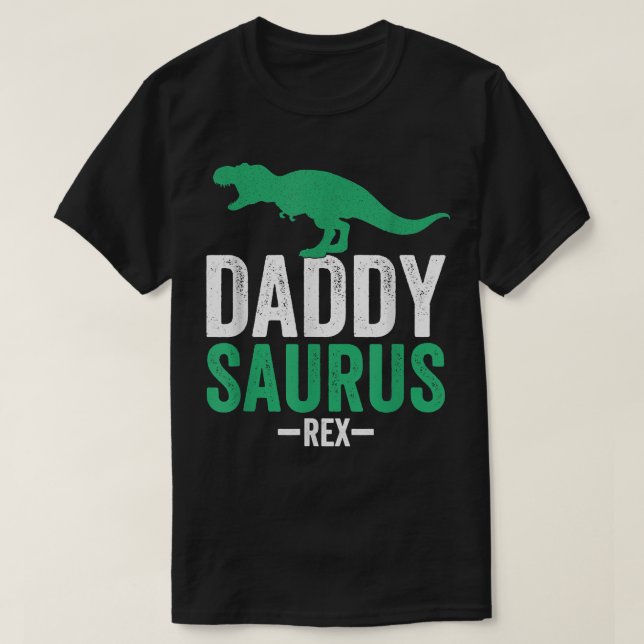 Mens Daddysaurus Re  Funny Dad  Gift  T-Shirt (Design Front)