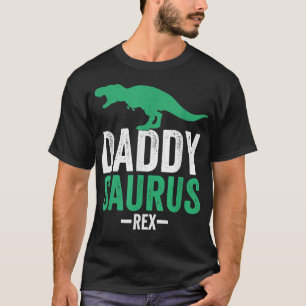 Mens Daddysaurus Re Funny Dad Gift T-Shirt