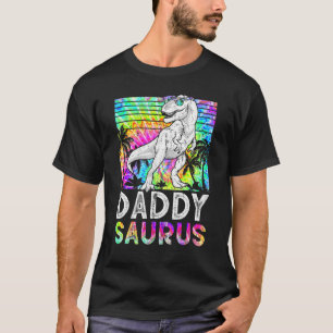 Mens Daddysaurus Rex Dinosaur Daddy Saurus Family T-Shirt