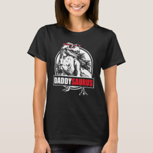 Mens Daddysaurus Rex Dinosaur Daddy Saurus Father T-Shirt