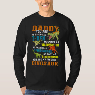 Mens Daddysaurus T Rex Dinosaur Daddy Saurus Famil T-Shirt