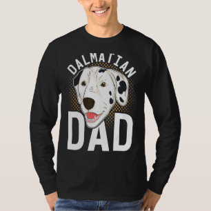 Mens Dalmatian Dad Animal Pet Daddy Dog Owner Dog T-Shirt