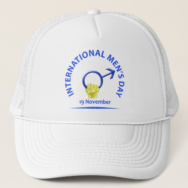 Men's Day Trucker Hat (Front)