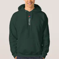 Forest green mens discount hoodie