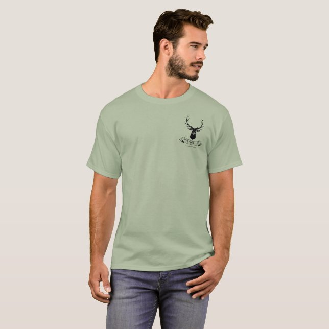 Men's Deer Creek Ranch Tee (Hunter Green) (Front Full)