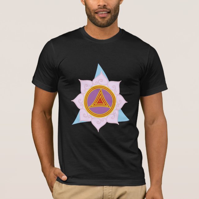 Men's Dhanwantari Kali Yantra T-Shirt (Front)