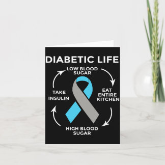 Mens Diabetes Quotes Diabetes Fighter Diabetes Card