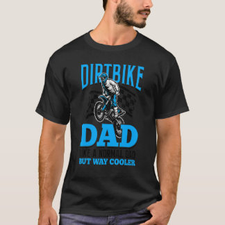 Mens  Dirtbike  Graphic For Boys Men Dads Motocros T-Shirt