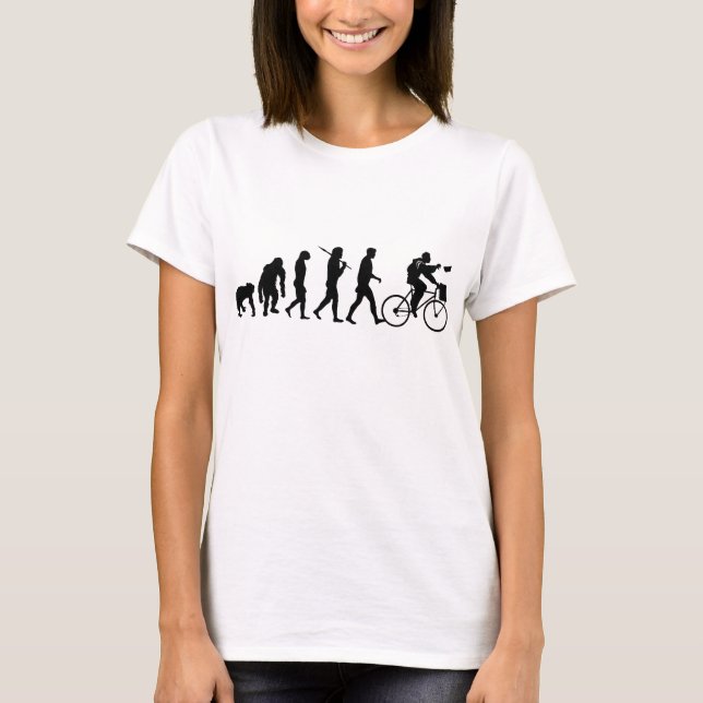 Mens Distribution Womens Freight Transport Work T-Shirt (Front)