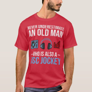 Mens DJ Disk Jockey Audio Engineer Sound Guy Music T-Shirt