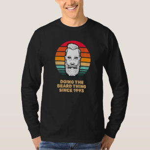 Mens Doing The Beard Thing Since 1993  Masculine F T-Shirt