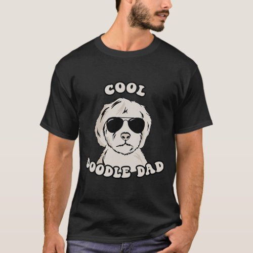 Mens Doodle Dad Labradoodle Cool Goldendoodle T_Shirt