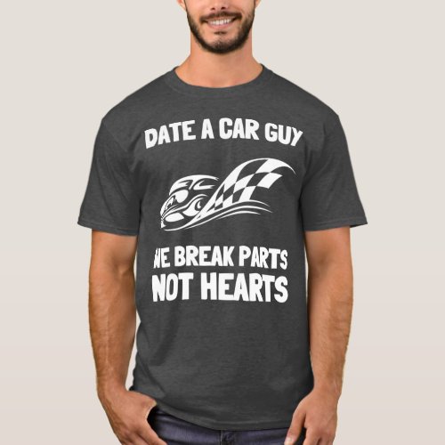 Mens Drag Racing Drifting And Drag Racer T_Shirt