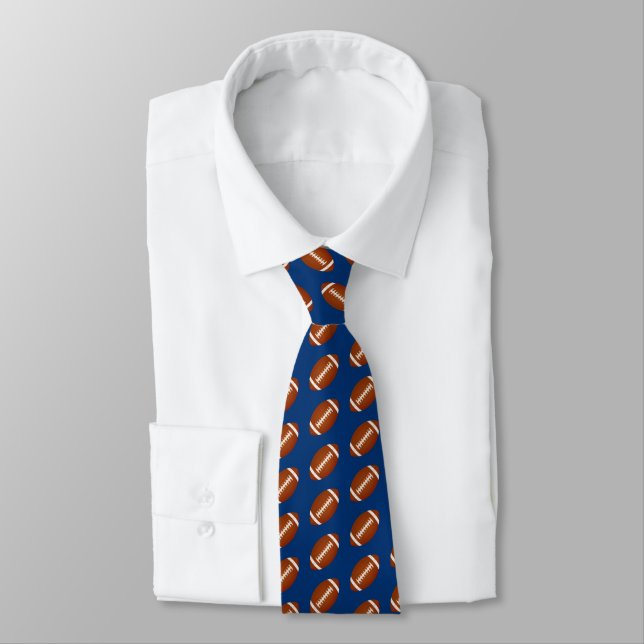 Men's Dress Tie-Sports Football Neck Tie (Tied)