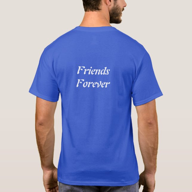 Mens DTEA 1995 Reunion Friends Forever T-Shirt (Back)