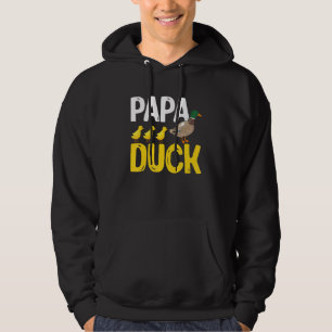 Mens Ducks Duck Papa Duck Hoodie
