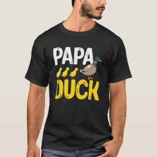 Mens Ducks Duck Papa Duck T-Shirt