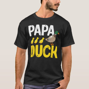 Mens Ducks Funny Duck Lover Papa Duck T-Shirt