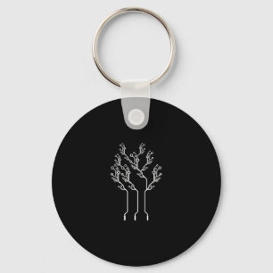 Mens Electrician Electrical Engineer Computer Nerd Keychain