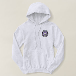 Men's Embroidered Hoodie with Pockets