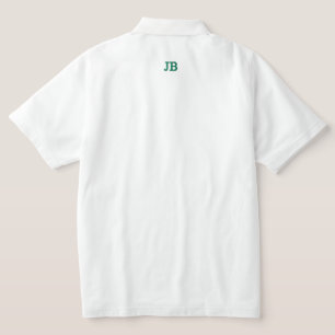 Men's Embroidered Par-Tee Monogram Polo Shirt