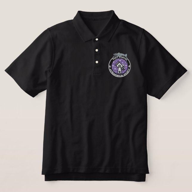 Men's Embroidered Polo Shirt (Design Front)