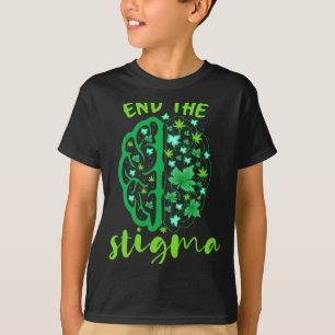 Mens end the stigma performance  T-Shirt