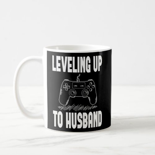 Mens Engagement for Groom Video Game Lovers  Coffee Mug